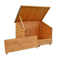 Shiplap Garden Chest -Flower Harvest Shop 160256 2