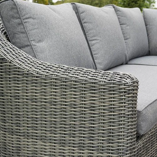 Bunbury Corner Sofa Set-Grey Weave 5 Bunbury Corner Sofa Set-Grey Weave - Image 5
