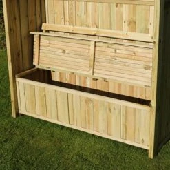 Hampshire Arbour With Storage Box And Cushion -Flower Harvest Shop 160507 2