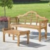 Lutyens Style Bench - Natural