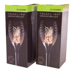 TrueFlame Mini Solar Torch Light 2pk 7 TrueFlame Mini Solar Torch Light 2pk -Flower Harvest Shop 160871 3