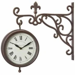 Marylebone Station Wall Clock And Thermometer 6 Marylebone Station Wall Clock And Thermometer -Flower Harvest Shop 160956 2