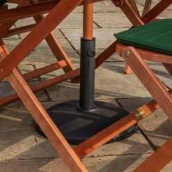 Plumley Set Green Cushions, Parasol & 15Kg Base 13 Plumley Set Green Cushions, Parasol & 15Kg Base -Flower Harvest Shop 161194 6