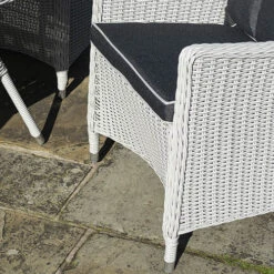 Prestbury 4 Seater Dining Set Putty Grey -Flower Harvest Shop 161230 7