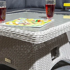 Prestbury Compact Diner Set Putty Grey -Flower Harvest Shop 161231 2