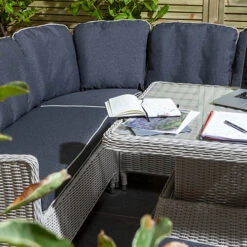 Prestbury Compact Diner Set Putty Grey -Flower Harvest Shop 161231 4