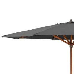 Willington Grey 2.7m Wooden Parasol 8 Willington Grey 2.7m Wooden Parasol -Flower Harvest Shop 161239 3