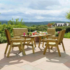 Freya Dining Set-6 Seater -Flower Harvest Shop 161401 2