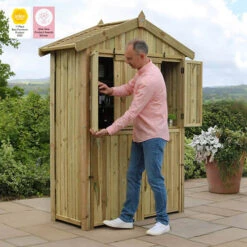 Garden Bar And 2 Stool Set -Flower Harvest Shop 161414 3