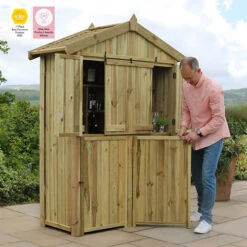 Garden Bar And 2 Stool Set -Flower Harvest Shop 161414 4