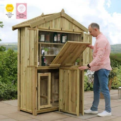 Garden Bar And 2 Stool Set -Flower Harvest Shop 161414 5