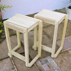 Garden Bar And 2 Stool Set -Flower Harvest Shop 161414 8