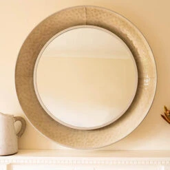 Large Grey Indoor Mirror