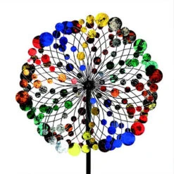 Colourful Galaxy Wind Sculpture