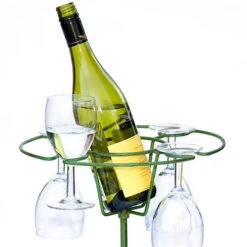 Wimbledon Wine And Glass Holder