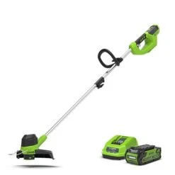 Greenworks 40V Front Mount Trimmer With 2Ah Battery & Charger