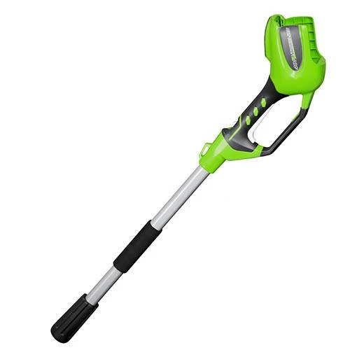 Greenworks 40v Long Reach Hedge Trimmer & Pruner Combo With 2Ah Battery And Charger 2 Greenworks 40v Long Reach Hedge Trimmer & Pruner Combo With 2Ah Battery And Charger - Image 2
