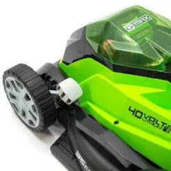 Greenworks 40v 35cm Walk Behind Mower With 2Ah Battery And Charger -Flower Harvest Shop 180286 2
