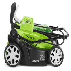 Greenworks 40v 35cm Walk Behind Mower With 2Ah Battery And Charger -Flower Harvest Shop 180286 5
