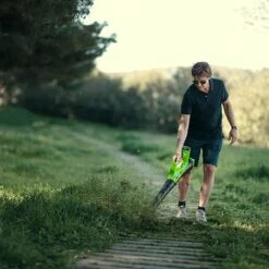 Greenworks 40V Axial Blower With 2Ah Battery And Charger -Flower Harvest Shop 180289 2